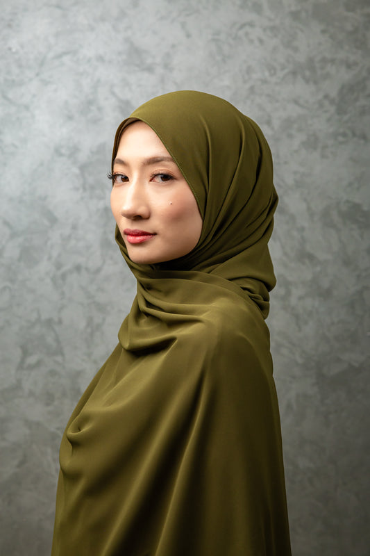 Olive Green Shawl