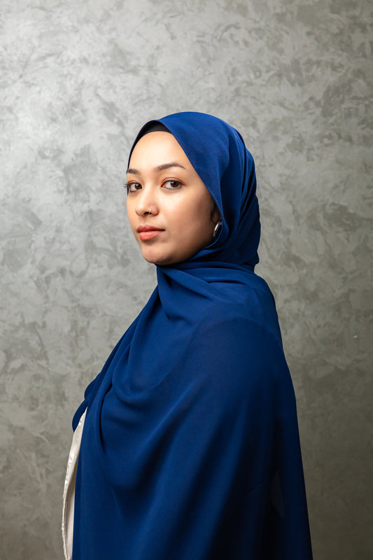 Navy Blue Shawl