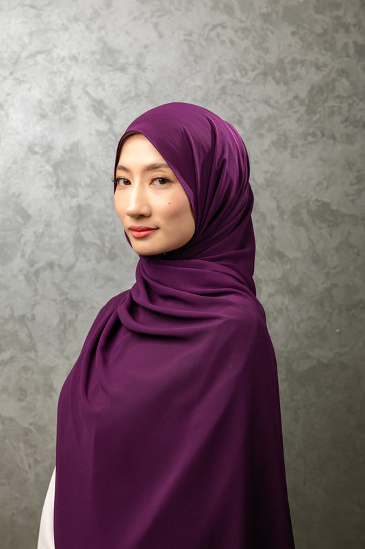 Dark Purple Shawl